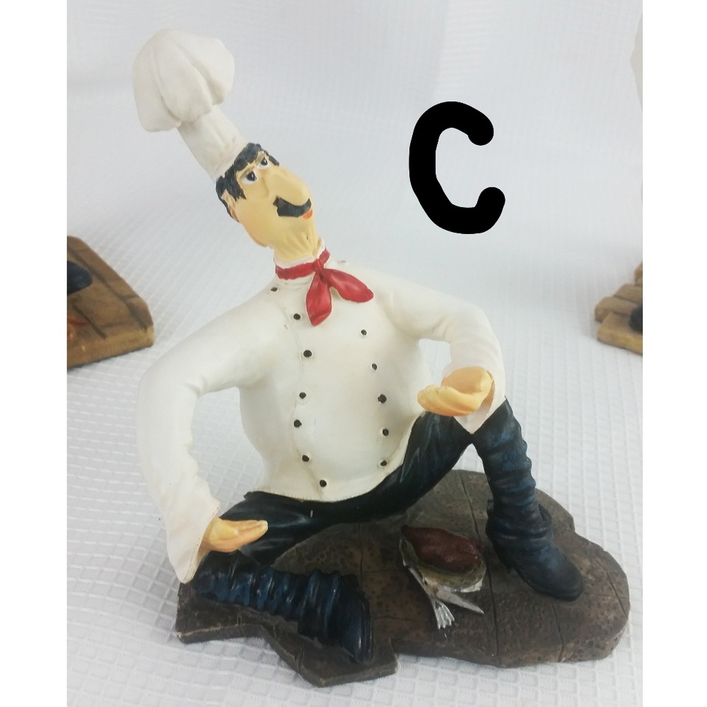 GANZ Chef Decor Wine Bottle Holder Kitchen Bar Italian Cook